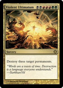 Violent Ultimatum (Foil) Violent Ultimatum (Foil)