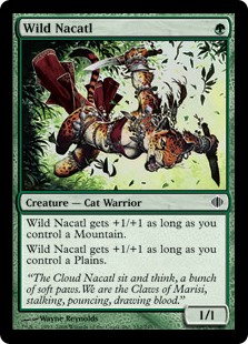 Wild Nacatl (Foil) Wild Nacatl (Foil)