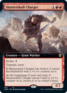 Shatterskull Charger (Extended Art) (Foil)