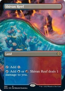 Shivan Reef (Borderless) (Foil)