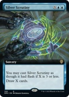 Silver Scrutiny (Extended Art) (Foil)