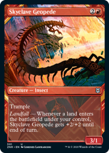 Skyclave Geopede (Showcase) (Foil)