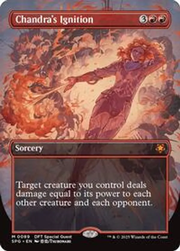 Chandra's Ignition (Borderless)