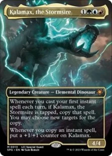 Kalamax, the Stormsire (Borderless) (Foil)