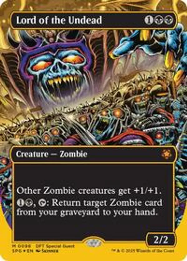 Lord of the Undead (Borderless) (First-Place Foil)