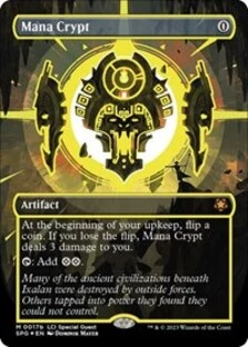 Mana Crypt (0017b) (Borderless) (Foil)
