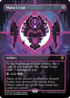 Mana Crypt (0017d) (Borderless) (Foil)