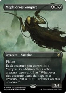 Mephidross Vampire (Borderless) (Foil)