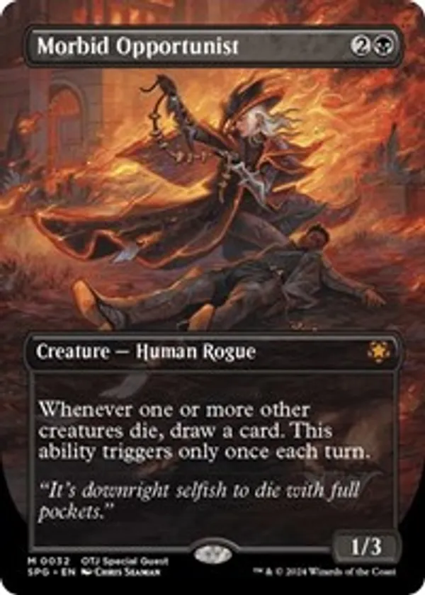 Morbid Opportunist (Borderless) (Foil)