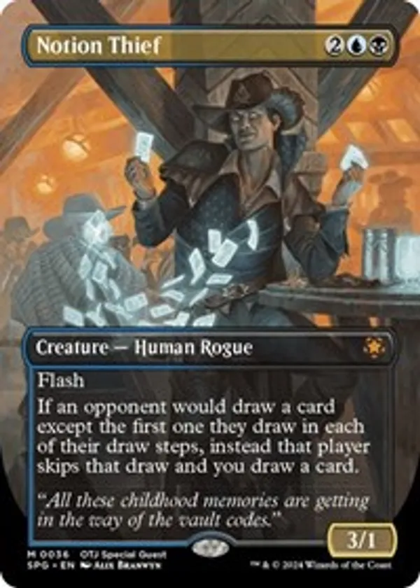 Notion Thief (Borderless) (Foil)