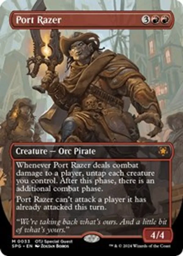 Port Razer (Borderless) (Foil)