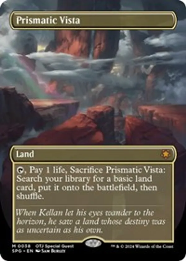 Prismatic Vista (Borderless) (Foil)