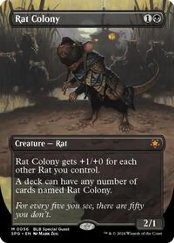 Rat Colony (Borderless) (Foil)