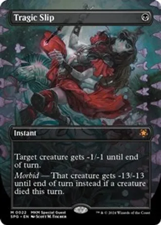 Tragic Slip (Borderless)