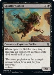 Splatter Goblin (Foil)