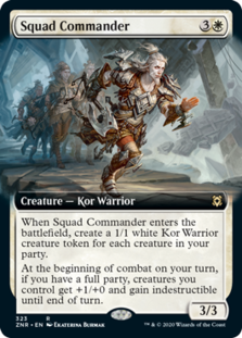 Squad Commander (Extended Art) (Foil)