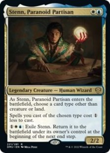 Stenn, Paranoid Partisan (Foil)