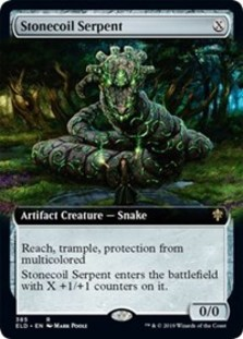 Stonecoil Serpent (Extended Art Foil)