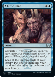 A Little Chat (Foil)