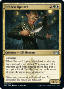 Brazen Upstart (Foil)