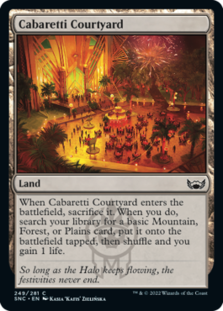 Cabaretti Courtyard (Foil)