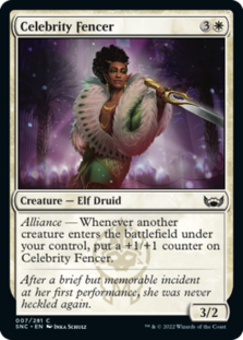 Celebrity Fencer (Foil)