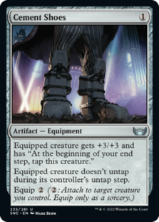 Cement Shoes (Foil)
