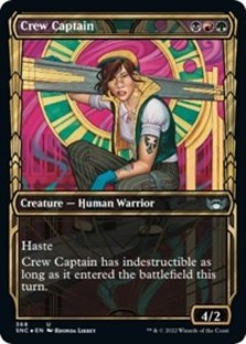 Crew Captain (Gilded Foil) (Foil)