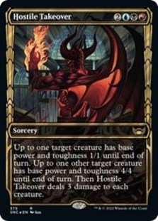 Hostile Takeover (Gilded Foil) (Foil)
