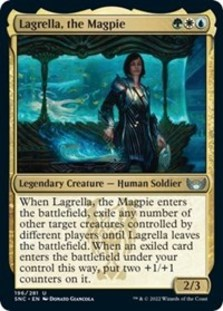 Lagrella, the Magpie (Gilded Foil) (Foil)