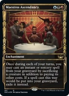 Maestros Ascendancy (Gilded Foil) (Foil)