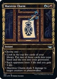 Maestros Charm (Gilded Foil) (Foil)