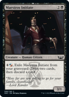 Maestros Initiate