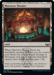 Maestros Theater (Foil)
