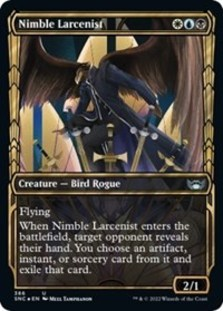 Nimble Larcenist (Gilded Foil) (Foil)