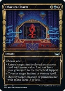 Obscura Charm (Gilded Foil) (Foil)