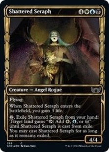 Shattered Seraph (Gilded Foil) (Foil)