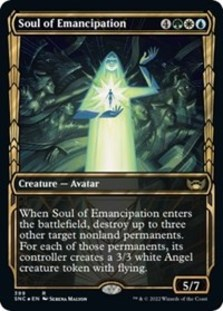 Soul of Emancipation (Gilded Foil) (Foil)