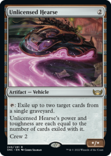 Unlicensed Hearse (Foil)