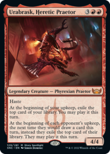 Urabrask, Heretic Praetor (Foil)