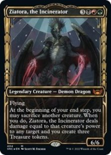Ziatora, the Incinerator (Gilded Foil) (Foil)