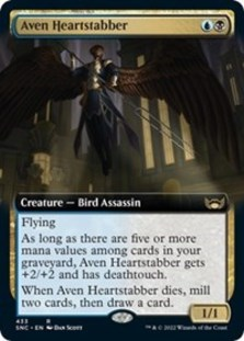 Aven Heartstabber (Extended Art) (Foil)