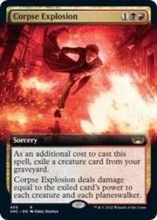 Corpse Explosion (Extended Art) (Foil)
