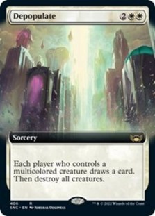 Depopulate (Extended Art) (Foil)