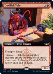 Devilish Valet (Extended Art) (Foil)