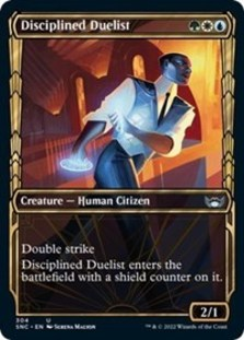 Disciplined Duelist (Showcase) (Foil)