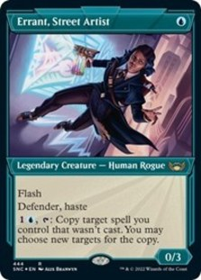 Errant, Street Artist (Showcase) (Foil Etched) (Foil)