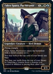 Falco Spara, Pactweaver (Showcase) (Foil)