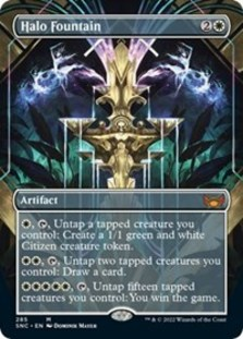 Halo Fountain (Borderless) (Foil)