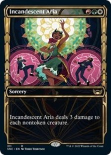 Incandescent Aria (Showcase) (Foil)